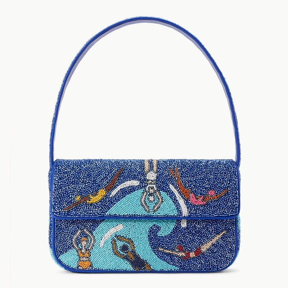STAUD BEADED TOMMY BAG